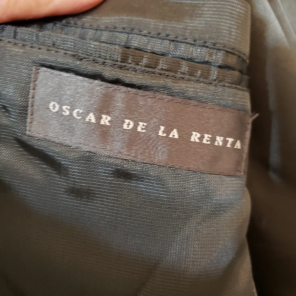 Oscar de la Renta Black Men's Blazer Size 40